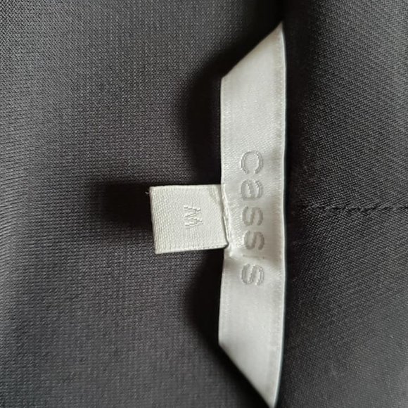 NWOT Cassis Belted Wrap Dress with matching slip - Picture 12 of 13